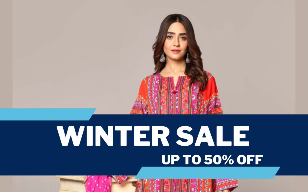 Chinyere Winter Sale {2023} upto 50% off unstitched and on shirts