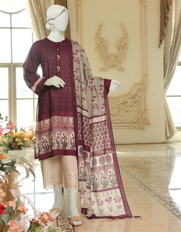 J. Summer Unstitched Lawn Collection