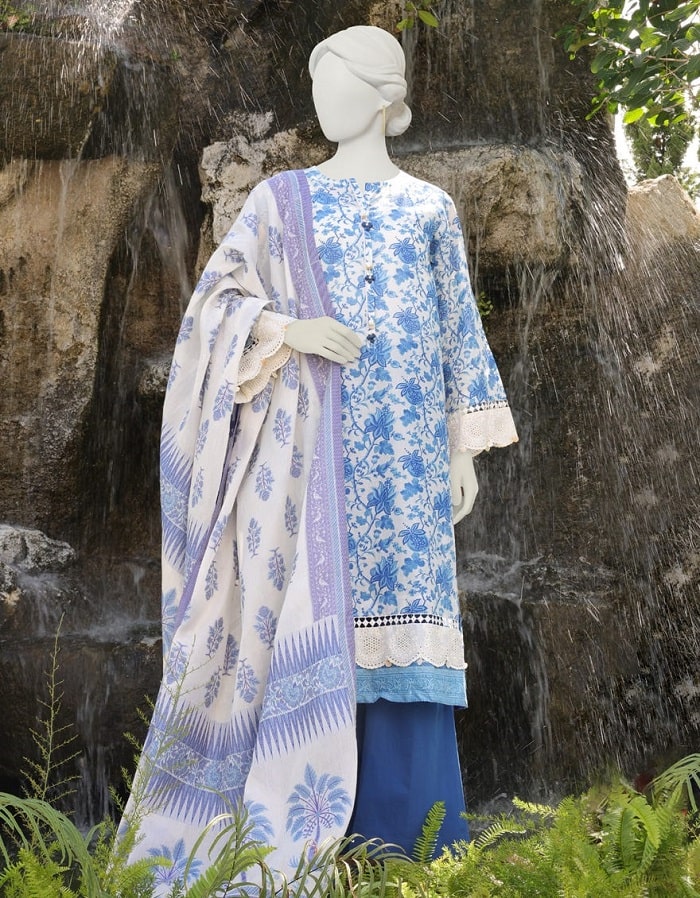 J. Summer Unstitched Lawn Collection